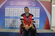 ¡Orgullo peruano! Isaías Sono ganó oro y plata en la Serie Mundial de Para Natación 2025