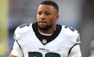 Saquon Barkley listed with knee injury: Eagles’ RB depth chart behind him