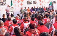 Cae 62% recaudación de la Cruz Roja