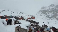 Snowstorm traps hundreds of hikers on Mount Everest during China’s national holiday