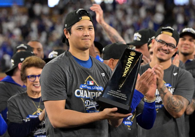 Baseball-Ohtani leaves sporting world in awe as Dodgers return to World Series