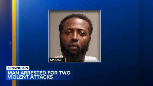 Maurice Sprual case: Man arrested in 2 violent attacks hours apart in Philadelphia