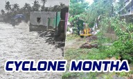 Cyclone Montha Hits Andhra Coast, Causes Flooding and Power Outages