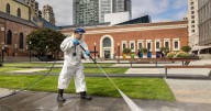 New nonprofit pays for Moscone Center sidewalk power washing