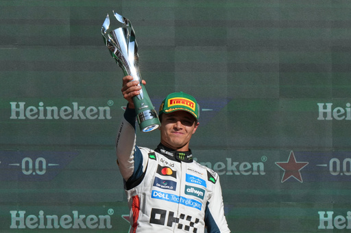 Lando Norris rompe racha sin victorias en Ciudad de México y lidera el campeonato de F1