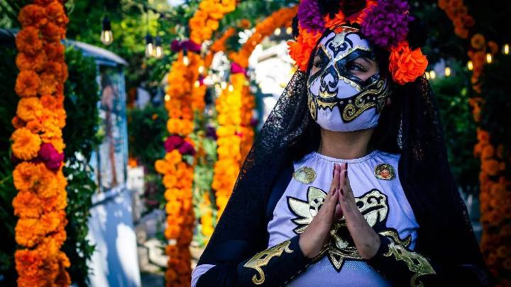 Tsaya: La Catrina de la lucha libre, fusión de tradición y deporte en Tulancingo