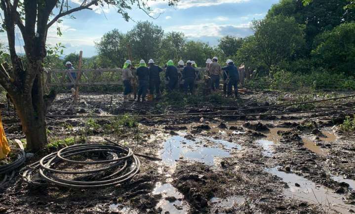 Restablece CFE energía al 100% en estados afectados por lluvias