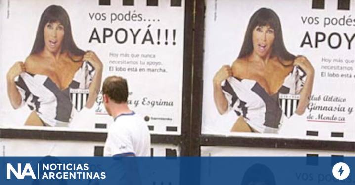 Moria Casán, la hincha más famosa de Gimnasia de Mendoza, el nuevo equipo de la Liga Profesional