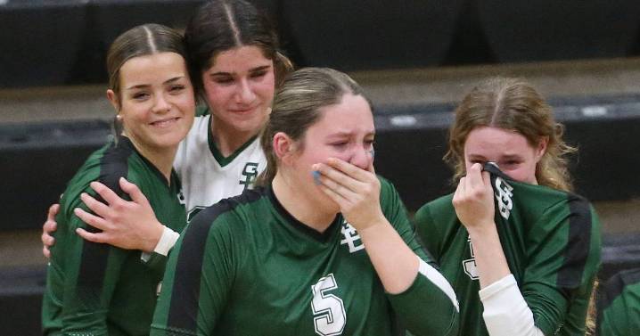 Photos: St. Bede volleyball falls to Orion in the Class 1A Regional semifinals