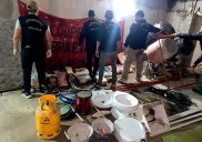 En operativo policial desarticulan un bunker de droga en el Bº Golf Club de Resistencia
