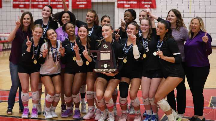 Classes 6A-5A volleyball state tournament schedule, scores