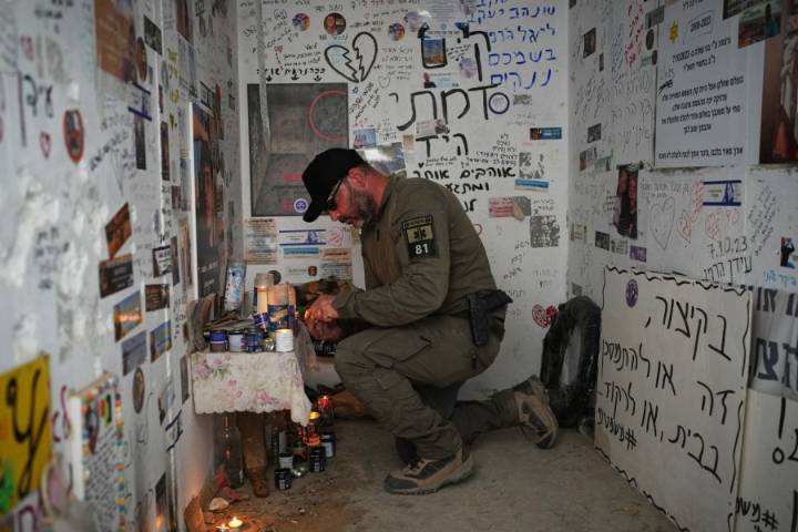 The Latest: Israelis and Palestinians mark 2 years of war