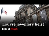 Hunt continues for thieves after jewels stolen in heist at Louvre museum in Paris
