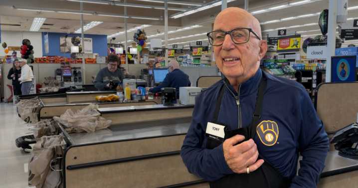 Brookfield’s 87-year-old cashier greets customers by day, Brewers fans by night