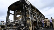 Kurnool bus accident: Was it head-on collision or bus running over bike lying on road?