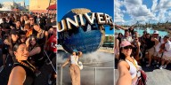 Disfraces, juegos y risas: así fueron las vacaciones de Ángela Leiva en los parques temáticos de Orlando