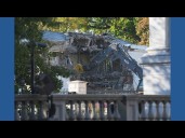 LIVE: Demolition under way at the White House