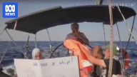 Israeli military intercepts last flotilla boat sailing to Gaza