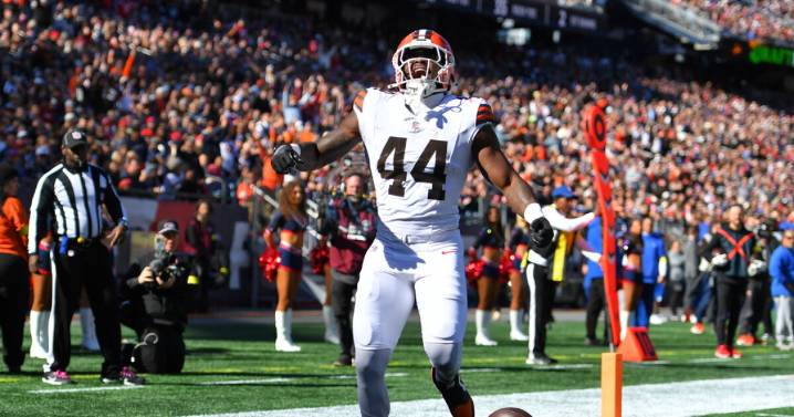 Browns TE Harold Fannin Jr. up for Rookie of the Week