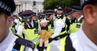 Reino Unido limitará las protestas repetidas tras 500 arrestos en una vigilia propalestina
