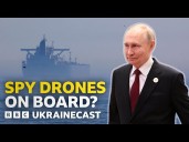 Is Russia using its 'shadow fleet' to launch surveillance drones?