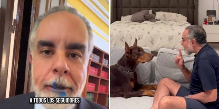 Así es el lado tiktoker de Armando Benedetti: hasta su perro Valentino es protagonista