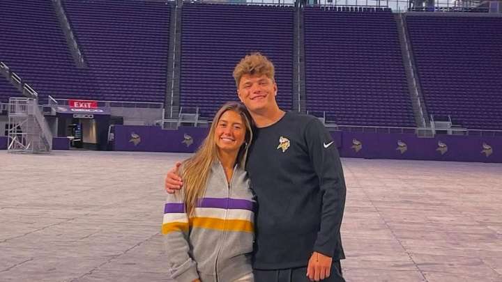 J.J.McCarthy Shares Emotional Message to Fiancée Katya as Couple Turns Page After 7 Years J.J. McCarthy expresses love for fiancée Katya Kuropas in a touching message as they celebrate years of togeth