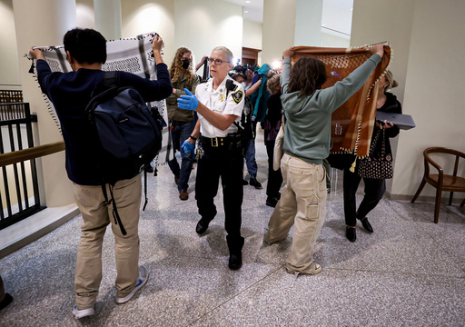 Pro-Palestinian protesters arrested in Boston after clash with police