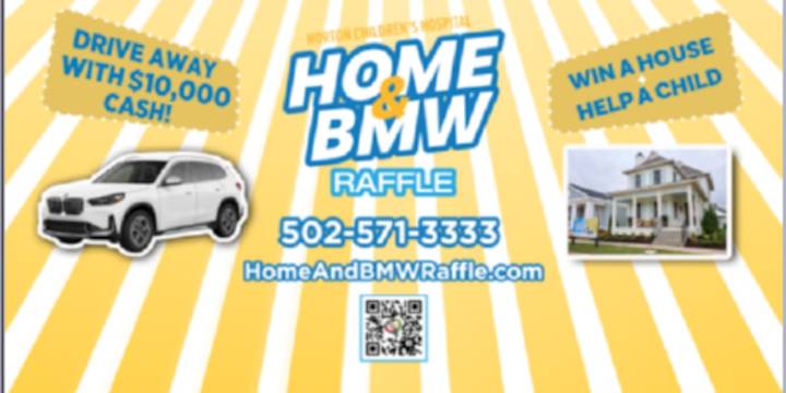 Norton Children’s Hospital, Home and BMW Raffle Sell-A-Thon underway; Buy your ticket!