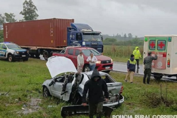 OTRA TRAGEDIA! Despiste fatal en Ruta 14 deja un bebé muerto (IMÁGENES)