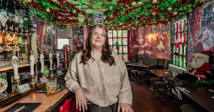Cambridge pub dubbed 'UK's most festive' transforms into a Christmas heaven two months early