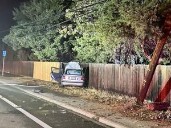 Richland police looking for information on early morning car vs power pole crash