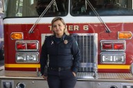 Sandra Durán, una mujer bombero que superó el cáncer de mama