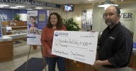 Food pantry donation and food drive