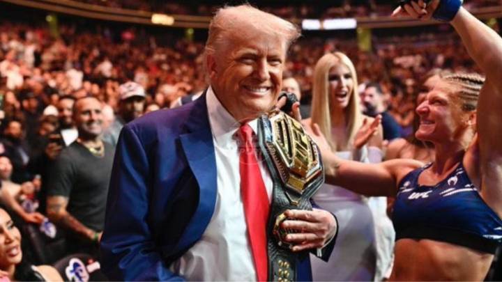 Trump anuncia que el combate de la UFC en la Casa Blanca será el día de su cumpleaños
