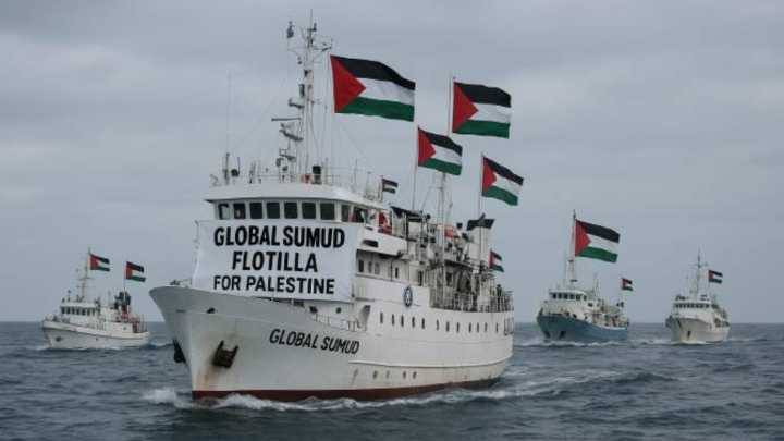 Israel intercepta la Global Sumud Flotilla que llevaba ayuda a Gaza; hay mexicanos