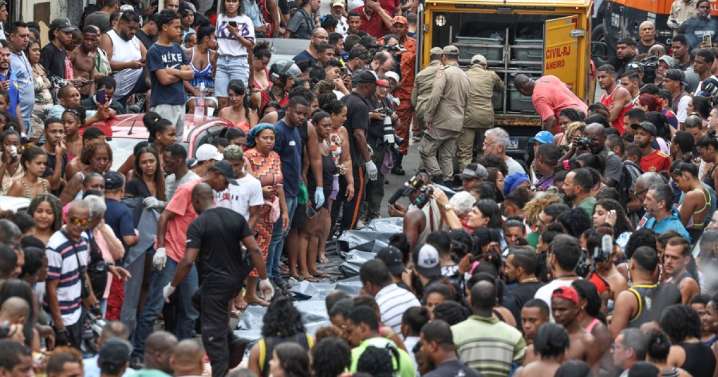 Río de Janeiro cuenta 132 de muertos en la operación más letal de su historia contra el narcotráfico