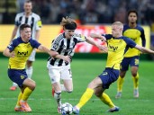 Champions: el Newcastle golea en Bruselas