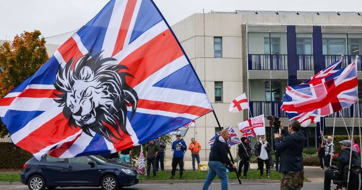 South Gloucestershire flag protesters say 'we're not racist thugs' as they oppose removal