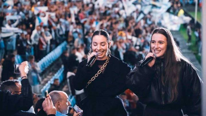 El dúo “Fillas de Casandra” cerrará en Vigo las jornadas solidarias sobre Gaza con un concierto en la Porta do Sol