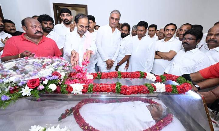 Former Minister Harish Rao’s Father Passes Away in Hyderabad