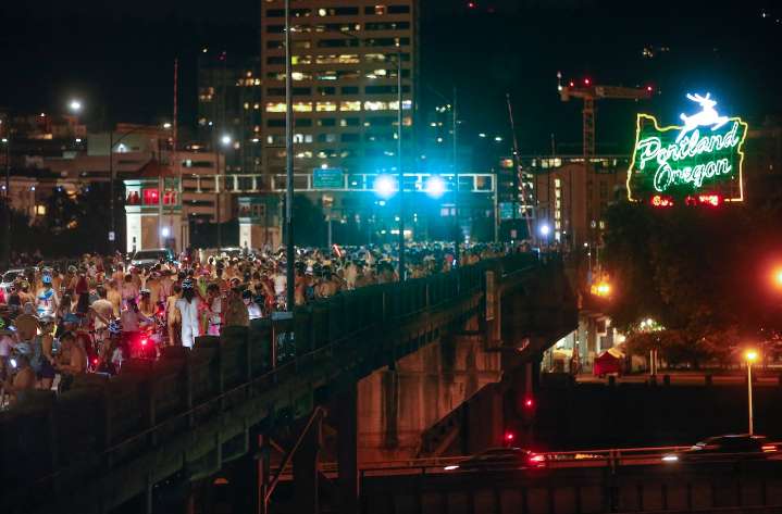 ‘Emergency’ World Naked Bike Ride planned in Portland