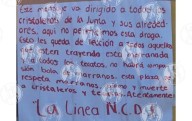 Deja La Línea mensaje en dos ejecutados: “plomo y muerte a cristaleros”