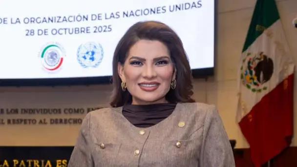 Senadora Valles destaca papel de la ONU en favor de la paz