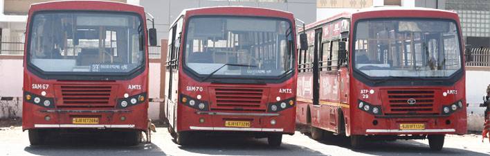 Around 9 lakh citizens use AMTS buses for free travel between Dhanteras and Diwali