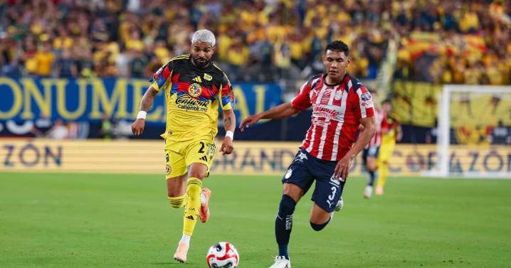 América y Chivas empatan 1-1; ‘Chicharito’ rompe sequía goleadora
