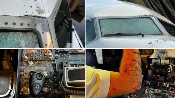 Boeing 737 windshield shatters midair — pilot injured as glass tears skin