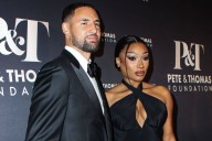 Klay Thompson’s Girlfriend Megan Thee Stallion Shows Heartfelt Gesture At Mavs vs Lakers Megan Thee Stallion made a first-time gesture to support Klay Thompson during preseason, marking a new mileston