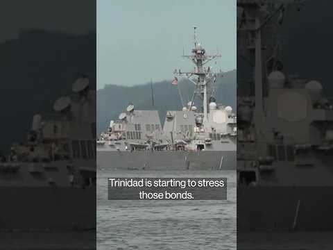 US warships cause tensions between Trinidad and Venezuela