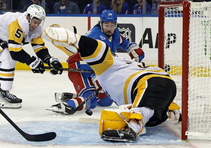 Penguins blank Rangers behind Artus Silovs in season opener